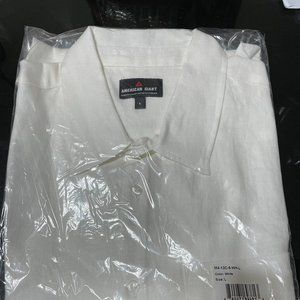 American Giant Men EASY LINEN short sleeve SHIRT